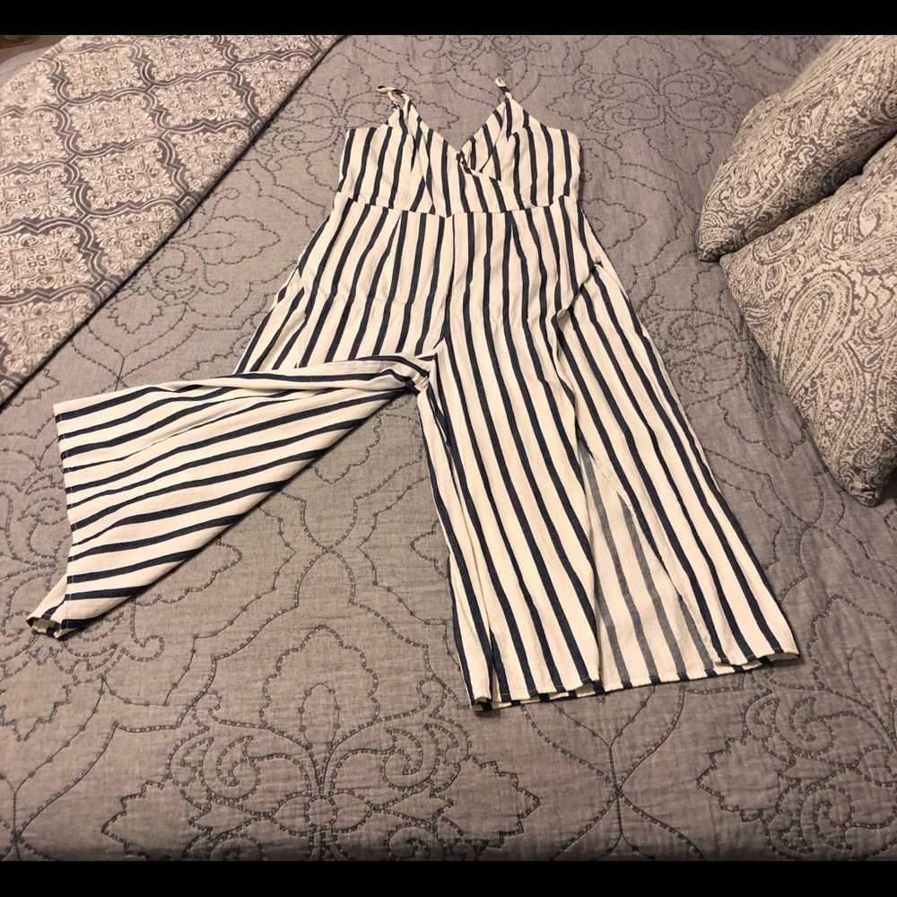Stripped jumper.